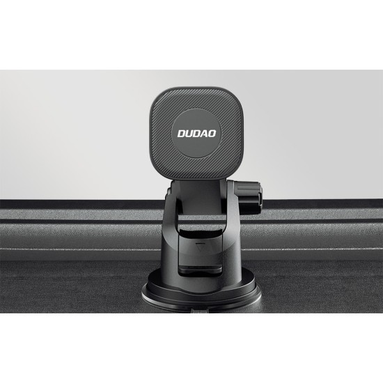Dudao magnetic car phone holder with telescopic arm black (F6Max)