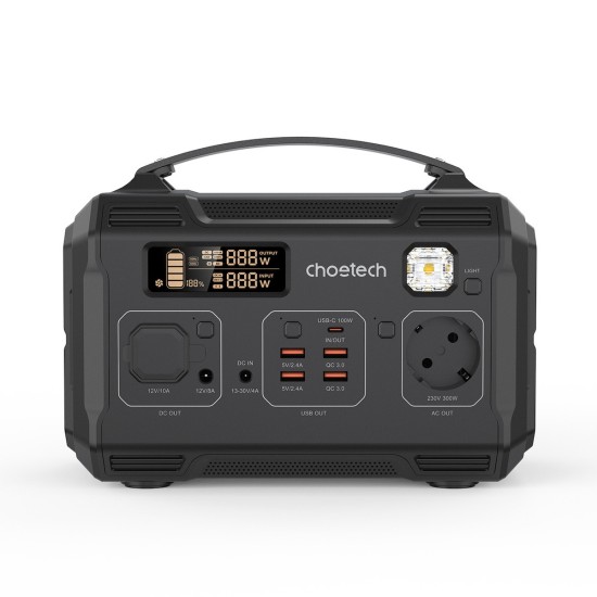 Choetech portable power bank 281Wh 300W black (BS002-V2)