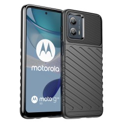 Thunder Case  for Motorola Moto G53 silicone armor case black