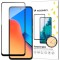Ανθεκτικό Wozinsky Full Glue Full Screen Tempered Glass με πλαίσιο για Xiaomi Redmi 12 - Μαύρο