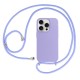 STRAP SILICONE CASE FOR IPHONE 11 DESIGN 1 PURPLE