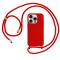 STRAP SILICONE CASE FOR IPHONE 14 PRO MAX DESIGN 1 RED