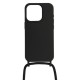 STRAP SILICONE CASE FOR IPHONE 15 DESIGN 1 BLACK STRAP SILICONE CASE FOR IPHONE 15 DESIGN 1 BLACK