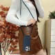 STRAP SILICONE CASE FOR IPHONE 15 DESIGN 1 NAVY STRAP SILICONE CASE FOR IPHONE 15 DESIGN 1 NAVY