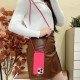 STRAP SILICONE CASE FOR IPHONE 15 PRO MAX DESIGN 1 PINK STRAP SILICONE CASE FOR IPHONE 15 PRO MAX DESIGN 1 PINK