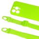 STRAP SILICONE CASE FOR IPHONE 13 DESIGN 2 LIME STRAP SILICONE CASE FOR IPHONE 13 DESIGN 2 LIME