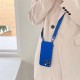 STRAP SILICONE CASE FOR IPHONE 14 PRO MAX DESIGN 2 BLUE STRAP SILICONE CASE FOR IPHONE 14 PRO MAX DESIGN 2 BLUE