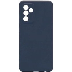 BACK CASE SILICON Samsung A14 4G dark blue