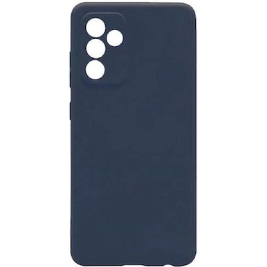 BACK CASE SILICON Samsung A14 4G dark blue