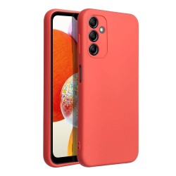 BACK CASE SILICON Samsung A14 4G red
