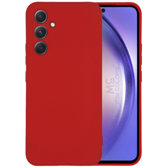 BACK CASE SILICON Samsung A14 4G red BACK CASE SILICON Samsung A14 4G red