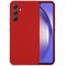 BACK CASE SILICON Samsung A14 4G red