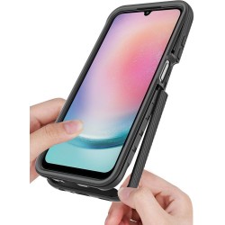 TECH-PROTECT DEFENSE360 SAMSUNG GALAXY A25 5G BLACK TECH-PROTECT DEFENSE360 SAMSUNG GALAXY A25 5G BLACK