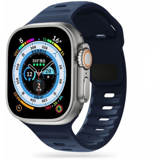 PASEK TECH-PROTECT ICONBAND LINE APPLE WATCH 4/5/6/7/SE/8/9 40/41MM NAVY