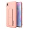 Θήκη Wozinsky Kickstand Case flexible silicone cover with a stand Xiaomi Redmi 9A ροζ