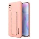 Θήκη Wozinsky Kickstand Case flexible silicone cover with a stand Xiaomi Redmi 9A ροζ