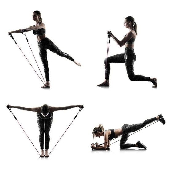 Wozinsky Λάστιχα Γυμναστικής 11 Pack Set Include 5 Stackable Exercise Bands (WRTS5-01)