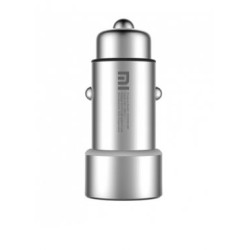 Xiaomi Mi Car Charger 3.6A Fast Charging Metal Style Ασημί