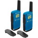 Walkie Takie Motorola TalkAbout T42 4Km Set Μπλε