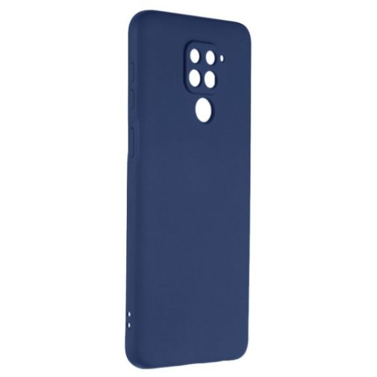 Θήκη Senso Liquid για Xiaomi Redmi Note 9 Backcover Μπλε