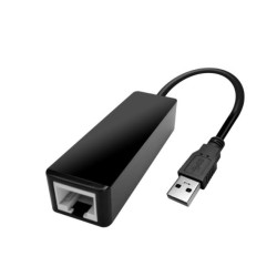 Powertech Converter USB 3.0 σε Gigabit Ethernet LAN, RTL8153, 0.2m Μαύρο