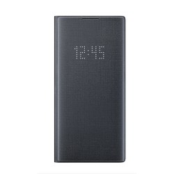 Γνήσια Θήκη Samsung Galaxy Note 10+ με Led View Μαύρο