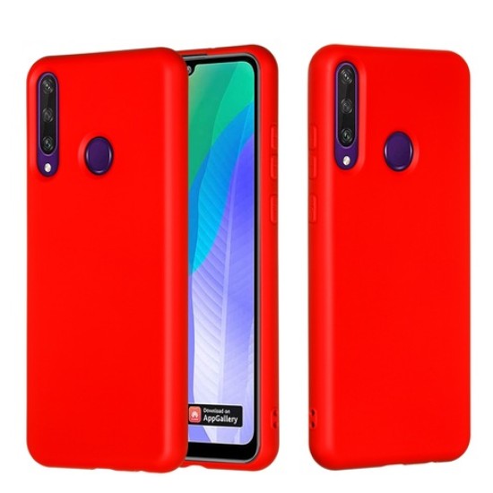 Θήκη Senso Smooth για Huawei Y6P Backcover Κόκκινο Θήκη Senso Smooth για Huawei Y6P Backcover Κόκκινο