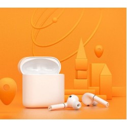 Haylou earphones T19, True Wireless, θήκη φόρτισης, Λευκό