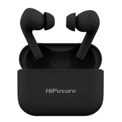 HiFuture Ασύρματα Ακουστικά TrueAir ANC με Θήκη Φόρτισης Μαύρο