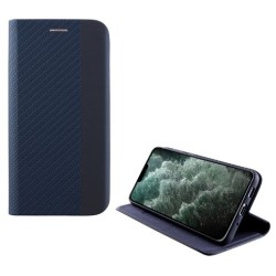 IDOL 1991 Θήκη για iPhone 12 Pro Max 6.7" Elite Anti-Rfid Book Stand Μπλε