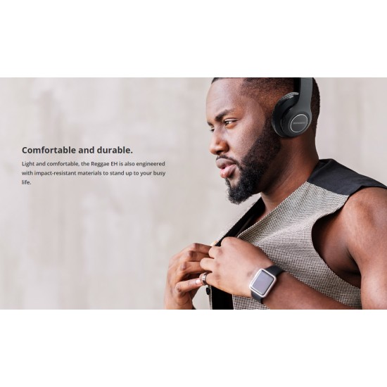 Rockrose headphones RRWE06, Wireless & wired, BT 5.0, Μαύρο