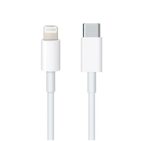 Apple USB-C Type C TO Lightning MQGJ2ZM/A A1703 Καλώδιο Φόρτισης-Data 1m Λευκό