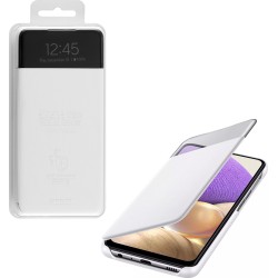 Θήκη Samsung A32 5G A326 S View Wallet Cover EF-EA326PWEGEE Packing Original Λευκό