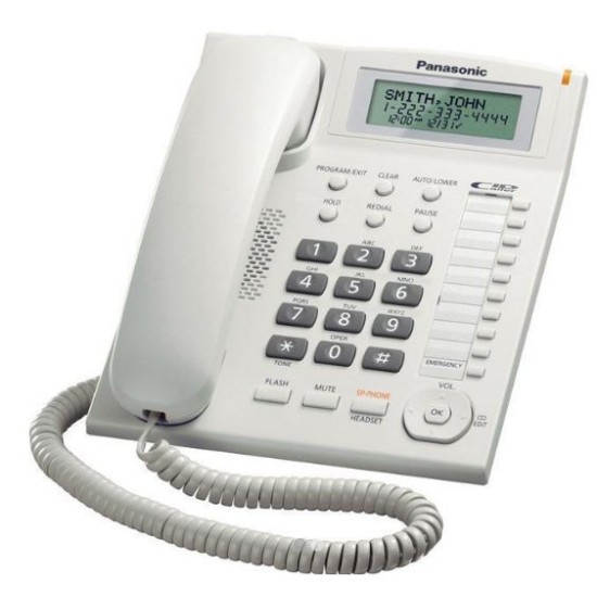 Panasonic Corded KX-TS880EXW EU Λευκό