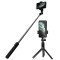Baseus Bluetooth selfie stick & τρίποδο SUDYZP-F01, Μαύρο