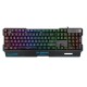 Πληκτρολόγιο Sades Gaming Keyboard Neo Blademail, RGB Backlit, Membrane Μαύρο