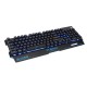 Πληκτρολόγιο Sades Gaming Keyboard Neo Blademail, RGB Backlit, Membrane Μαύρο