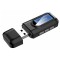 Wireless receiver & transmitter με οθόνη BT-005, Bluetooth 5.0 EDR Μαύρο