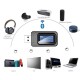 Wireless receiver & transmitter με οθόνη BT-005, Bluetooth 5.0 EDR Μαύρο
