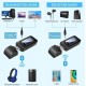 Wireless receiver & transmitter με οθόνη BT-005, Bluetooth 5.0 EDR Μαύρο