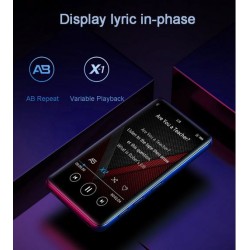 Benjie MP4 Player BJ-A37-X7, Bluetooth, 3.1" IPS, 16GB, Μαύρο