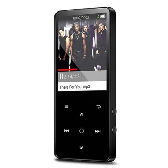 Benjie MP4 Player BJ-A12Plus-K11, Bluetooth, 2.4" OLED, 8GB, Μαύρο
