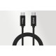 USB-C / USB 3.2 Gen2 Cable 100W 10Gbps, 2m (Black)