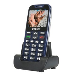 Evolveo EasyPhone XD κινητό τηλέφωνο για ηλικιωμένους με βάση φόρτισης Μπλε