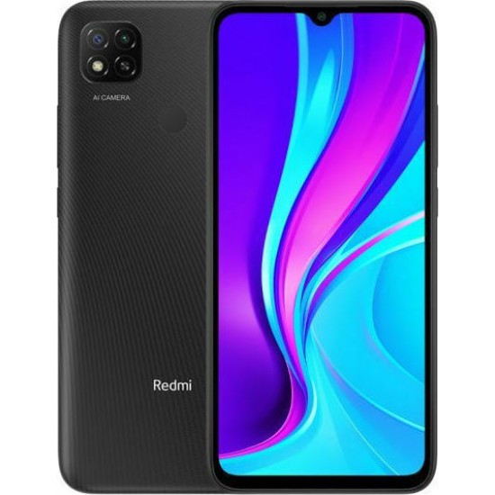 Xiaomi Redmi 9C NFC 64GB Midnight Γκρι EU