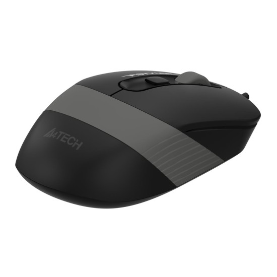 A4Tech ενσύρματο ποντίκι FM10 Fstyler series, 1600DPI, 4 πλήκτρα, Μαύρο