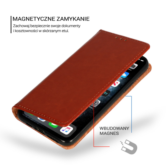 Book Special Case for SAMSUNG GALAXY A22 5G BROWN (leather) Book Special Case for SAMSUNG GALAXY A22 5G BROWN (leather)