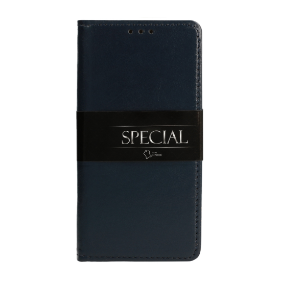 Book Special Case for SAMSUNG GALAXY S22 ULTRA NAVY (leather)