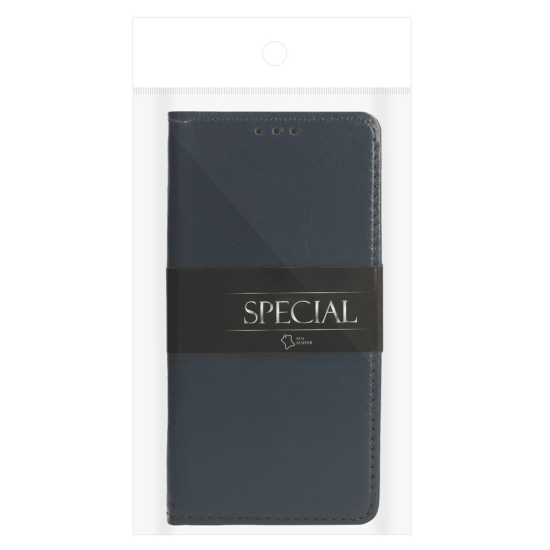 Book Special Case for SAMSUNG GALAXY S22 NAVY (leather)