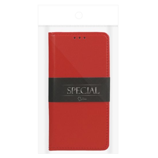 Book Special Case for SAMSUNG GALAXY S22 PLUS RED (leather)